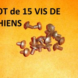 lot de 15 vis de chiens de fusil a chiens type LEFAUCHEUX - VENDU PAR JEPERCUTE (D24G44)