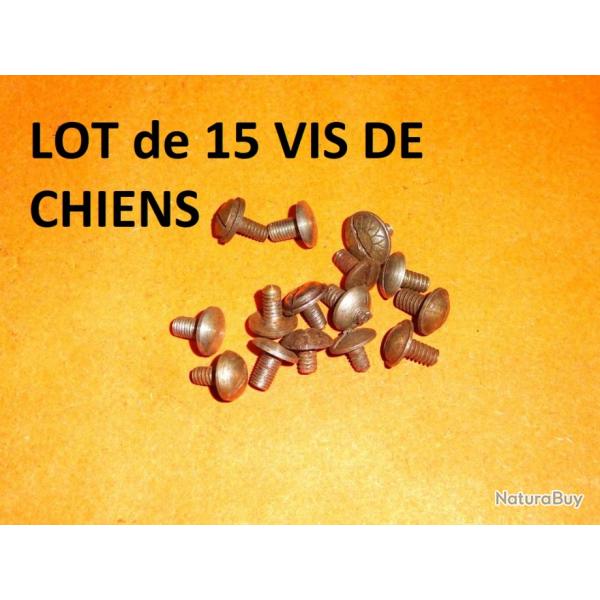 lot de 15 vis de chiens de fusil a chiens type LEFAUCHEUX - VENDU PAR JEPERCUTE (D24G44)