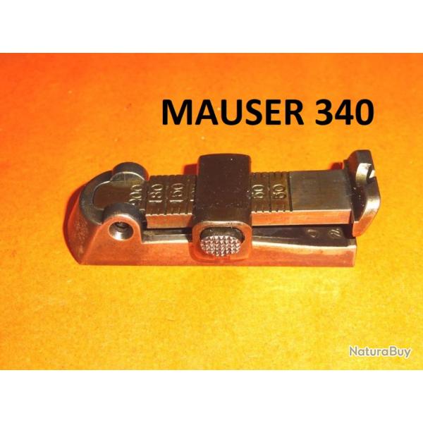 HAUSSE carabine MAUSER 340 - VENDU PAR JEPERCUTE (D24G28)