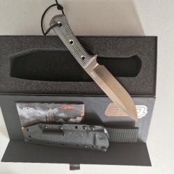 Trc apocalypse black canvas micarta