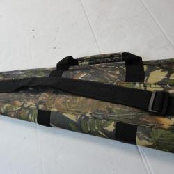 1718- FOURREAU FUSIL CAMO COUNTRY 130 CM + 5 CM RABAT(IDEAL POUR SEMI A  CAN 76° - NEUF!!!!