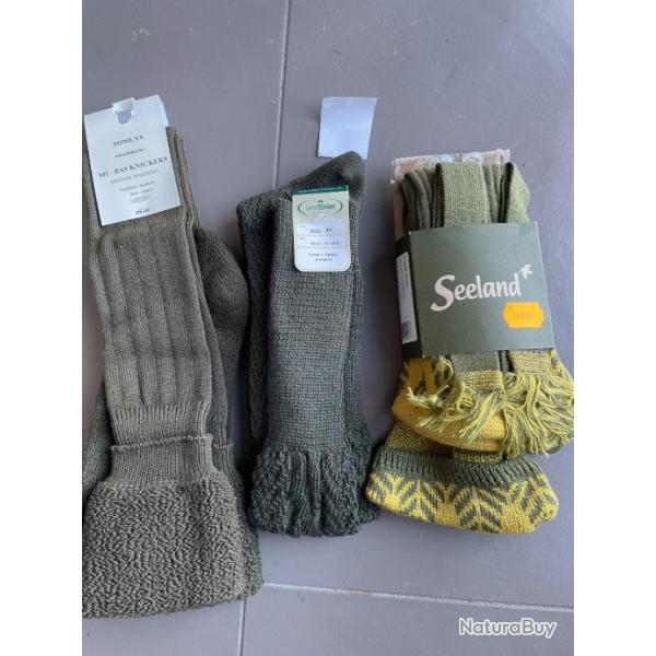 Lot de 3 paires de chaussettes chaude Somlys pennine