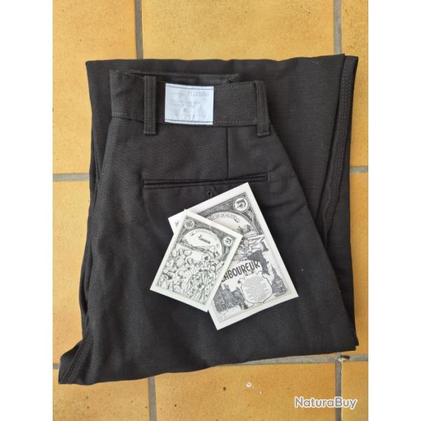 Pantalon Largeot en lin  Passants Le Laboureur Compagnon 42