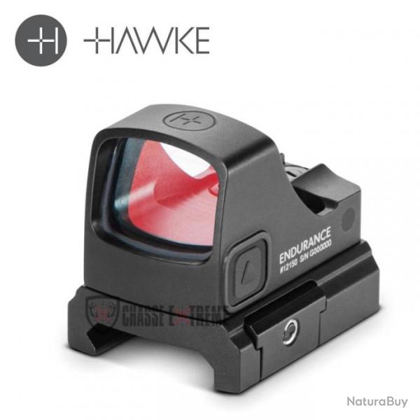 Viseur Reflex HAWKE Endurance Point 3 MOA Circle Dot Rouge Rail Weaver / Interface RMSc