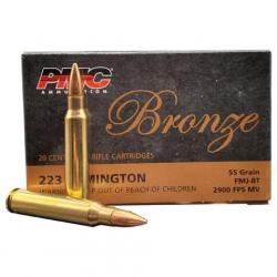 MUNTION PMC 223 REM BRONZE