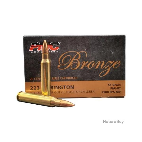 MUNTION PMC 223 REM BRONZE