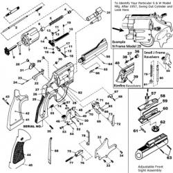 Smith & Wesson 14-3 sureté de percuteur (hammer block)