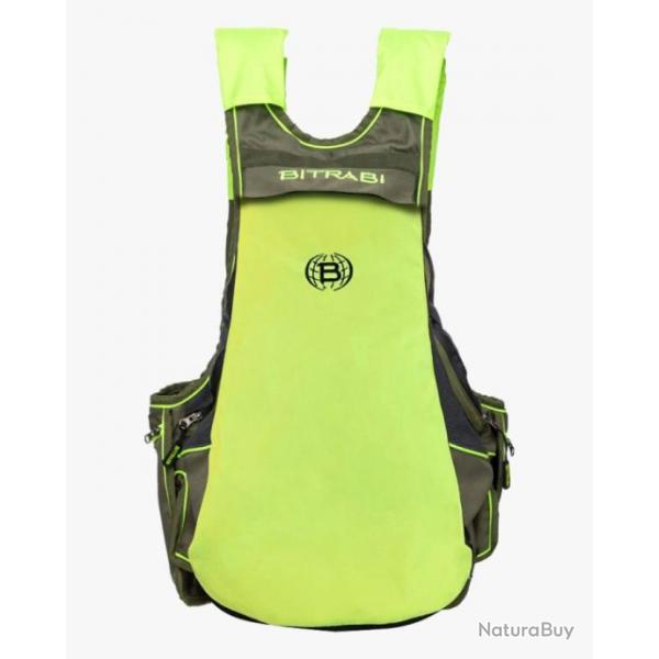 sac a dos Tri-Bag Gilet de chasse Trio PRO BITRABI jaune