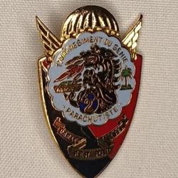 Insigne 1er Régiment du Génie Parachutiste 2ème Compagnie