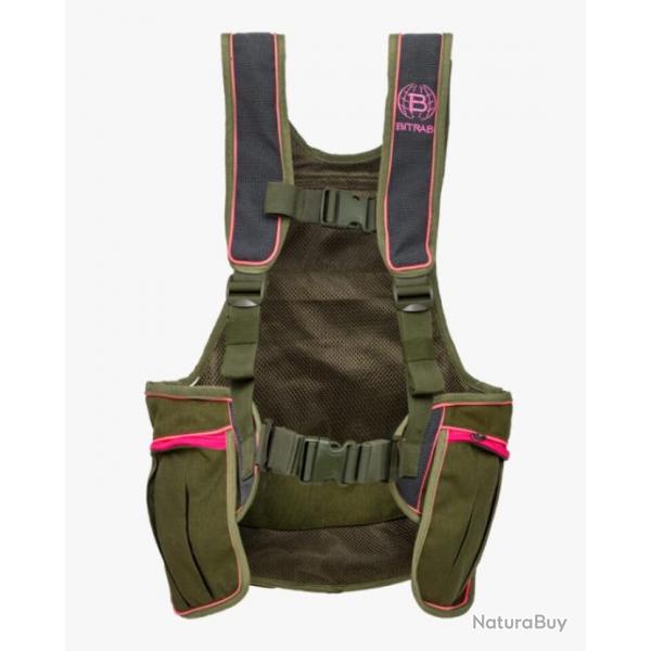 TRIO PRO PINK Sac  dos gilet de chasse TRIO PRO PINK FEMME