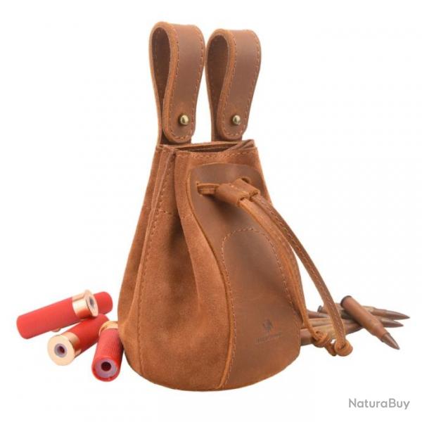 Sac en cuir de buffle  proximit durable -*MARRON -- LIVRAISON GRATUITE !!