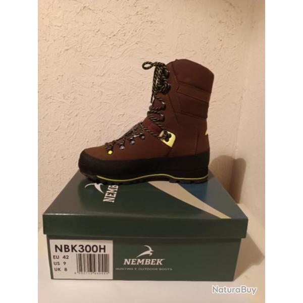 Chaussures Nembek NBK300 H conues pour la chasse