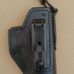 Holster Inside (IWB) Cuir Noir Droitier pour GLOCK 17