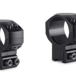 Colliers HAWKE tactical diamètre 30mm 9-11mm haut réf 24107