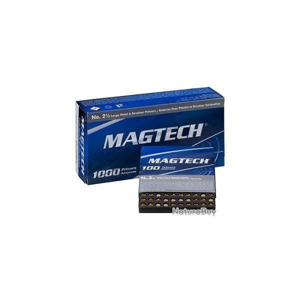 Amorces MAGTECH large pistol 2 1/2 PR-LP+ par 100