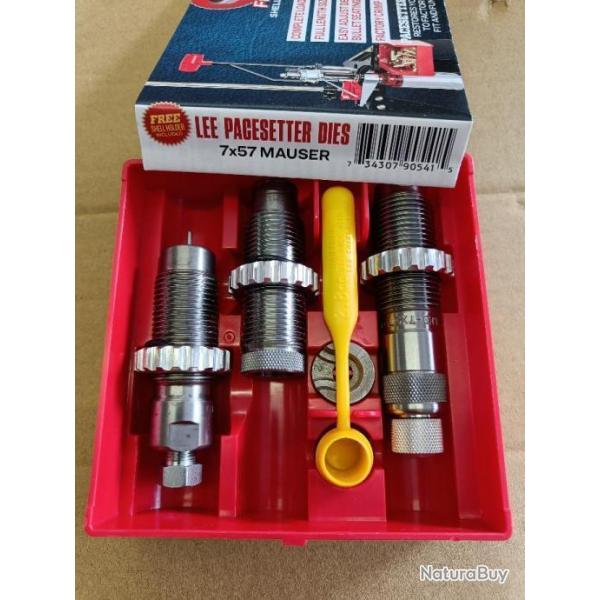 Jeu d'outils Lee calibre 7x57 mm Mauser 90541