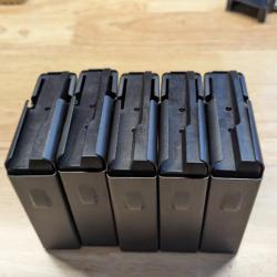 Vends 1 lot de 5 chargeurs Accuracy International en calibre .338LM