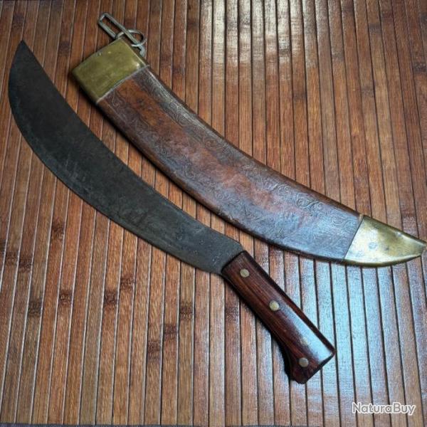 RARE MACHETTE COLLINS & CO 1005 REGLEMENTAIRE U.S DANS SON FOURREAU