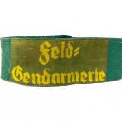 Ancien Brassard Allemand WW2 Feld Gendarmerie