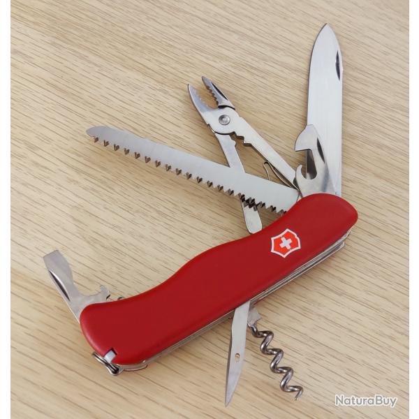 Victorinox couteau suisse Atlas logo rouge collector