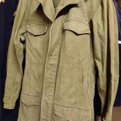 Authentique ancienne veste militaire TTA mod. 47 - Indochine Algérie