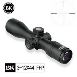 Bobcat King-Lunette de visée HD 3-12X44 verre gravé, -*Scope and high 20mm