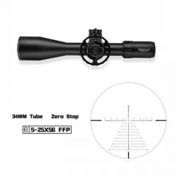 Lunette de visée militaire longue portée ED 5-25x56 FFPIR FFPIR TUBE 34MM- LIVRAISON GRATUITE !!!