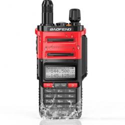 Talkie-Walkie Baofeng UV-9R Pro (Rouge) - LIVRAISON GRATUITE