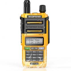 Talkie-Walkie Baofeng UV-9R Pro (Jaune) - LIVRAISON GRATUITE