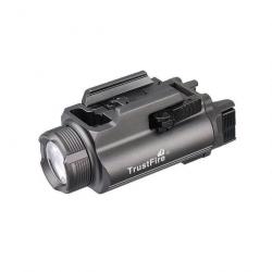 Trustfire GM35 Lampe Tactique 1350 Lumens Type C Rechargeable LED Auto-Défense Rail Picatinny