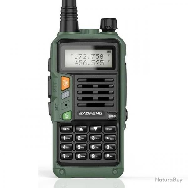 Talkie-Walkie Baofeng UV-S9 Plus (Vert) - LIVRAISON GRATUITE