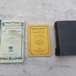 Livres Anciens - Lot de 3 anciens livres - FRANCE (Fin XIXé - Début XXé)