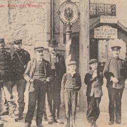 CPA -VOSGES - Le Personnel Douanier Français et Allemands - Avant la Guerre 1914 N°139