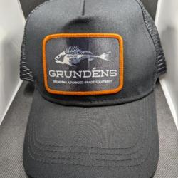 Casquette pêche brodé GRUNDENS / ref n° 2