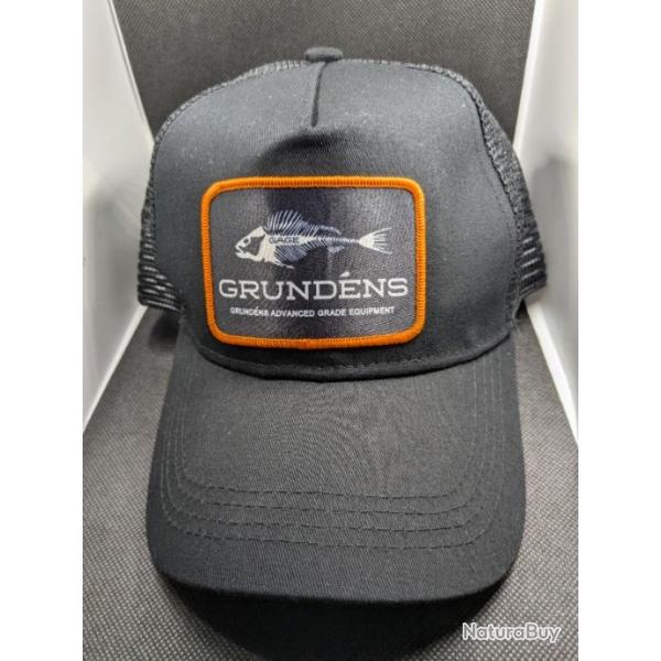 Casquette pche brod GRUNDENS / ref n 2