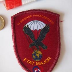 11 ème brigade parachutiste écusson militaire collection insigne tissu