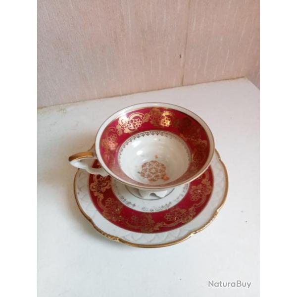 tasse et soucoupe en porcelaine bavaria