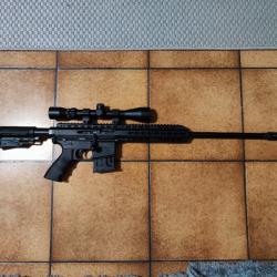 Carabine PALLAS BA-15 Tactical Black "Pack Silence" cal.22lr