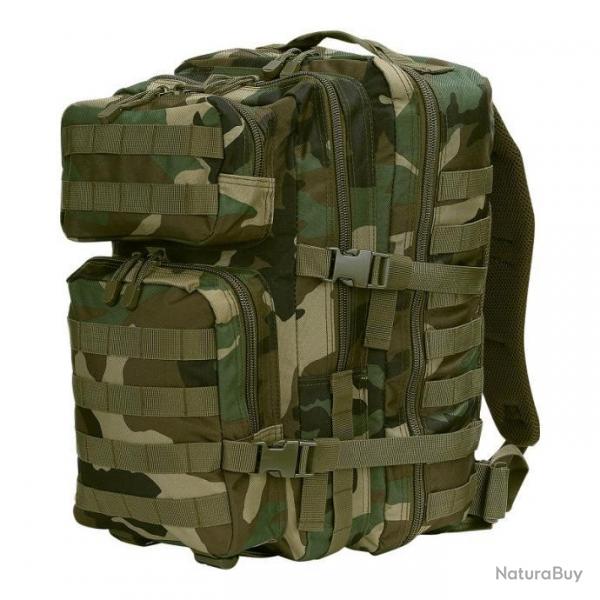 NO24 Sac  dos blind de reconnaissance de 25 litres WOODLAND avec kevlar