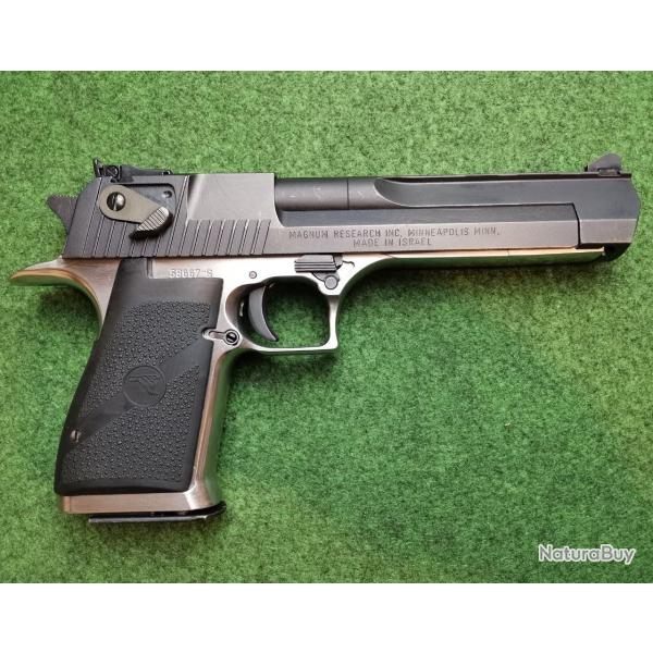 Pistolet semi-automatique MRI/IMI DESERT EAGLE Mark I - Calibre 357 Magnum - 4 chargeurs (Occasion b