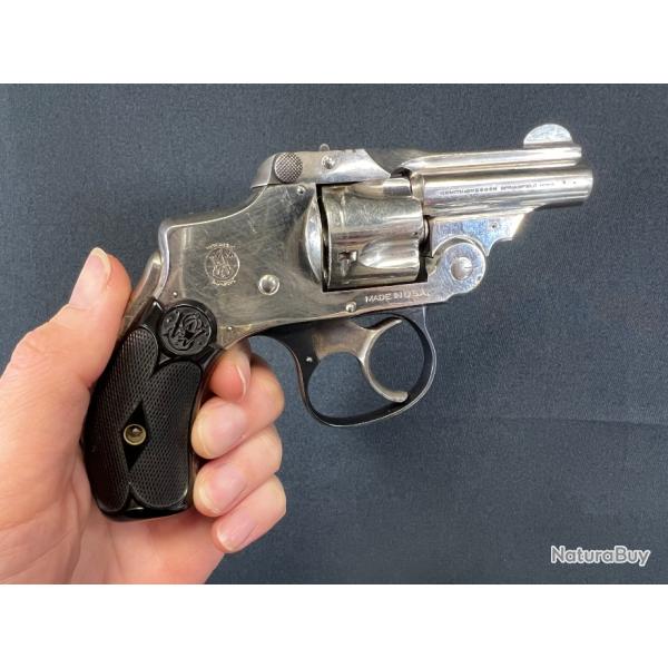 RARE SMITH & WESSON NEW DEPARTURE cal 32sw court