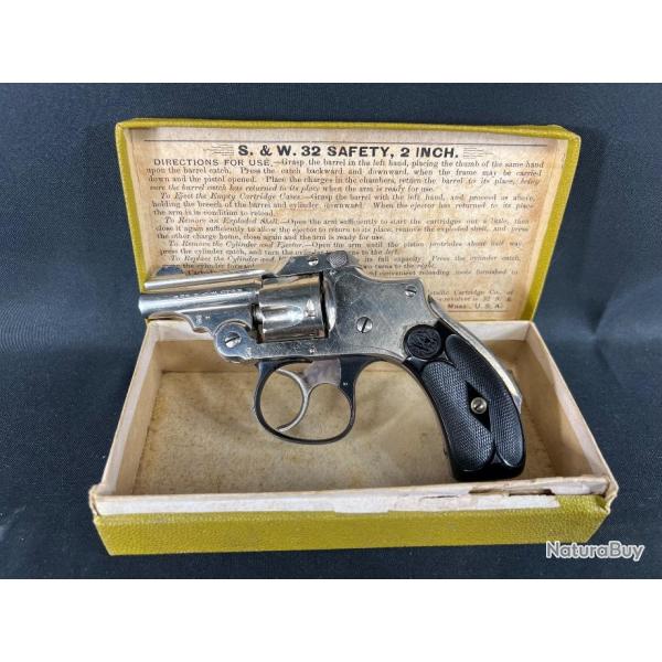 RARE SMITH & WESSON NEW DEPARTURE cal 32sw court