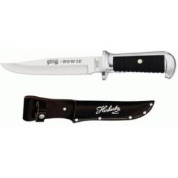 PROMO!!!! Poignard HERBERTZ Bowie noir en inox avec étui - 106415