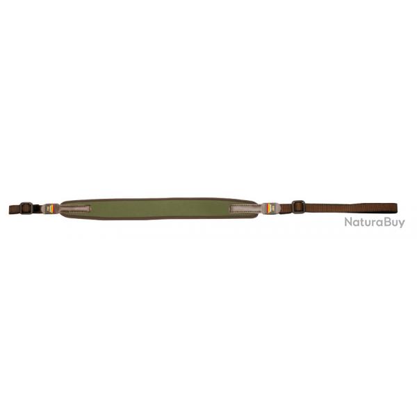 Bretelle droite noprne pour carabine  boucle standard - Niggeloh de chasse vert