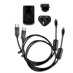 Kit chargeur secteur Garmin avec câbles et adaptateurs