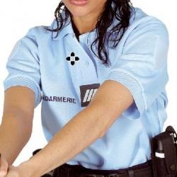 Polo classique Gendarmerie Femme MC