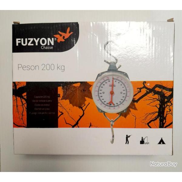 PESON ROND 200KG FUZYON CHASSE