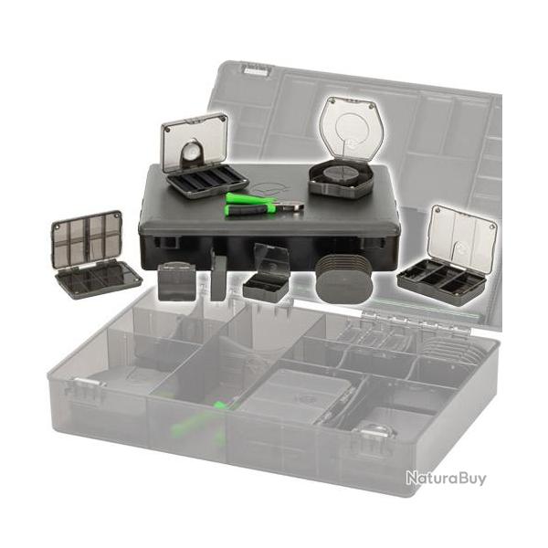 Boite  Accessoires Korda Tackle Box XL Bundle 9 pices