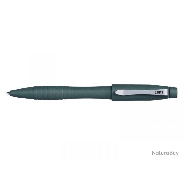 BEL2105 STYLO DE DEFENSE CRKT "WILLIAMS" 15.5CM CORPS POLYAMIDE VERT NEUF