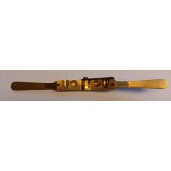 Moule à balles rondes et ogivales laiton pour armes poudre noire - calibre 44